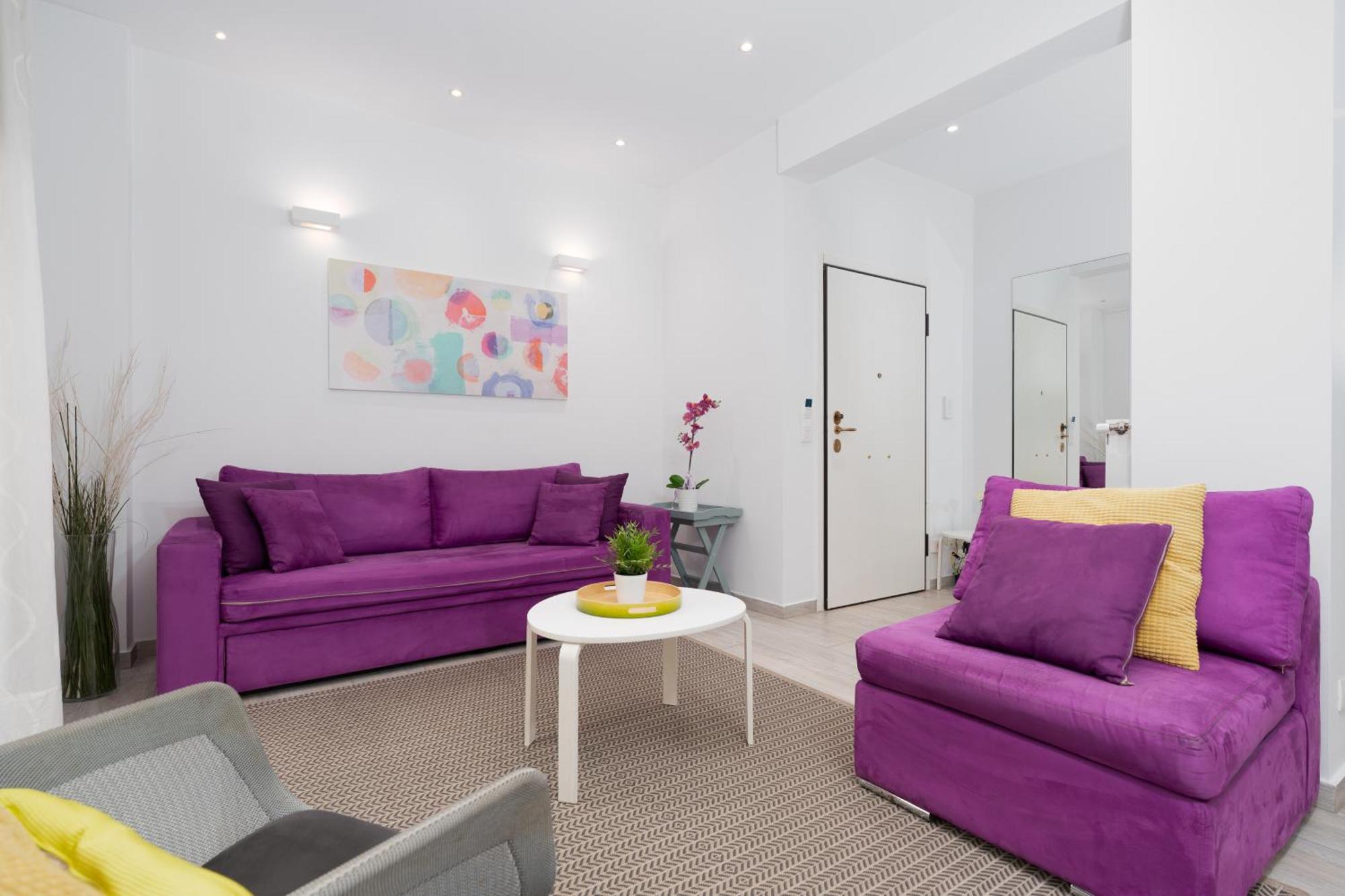 Spacious Modern Apartment In Athens Near Metro Exteriér fotografie